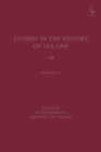 Image for Studies in the history of tax lawVolume 11