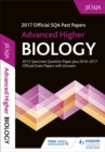 Image for Advanced Higher biology 2017-18