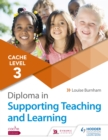 Image for CACHE level 3 diploma in supporting teaching and learning