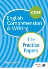 Image for CEM 11+ English comprehension & writing practice papers