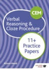 Image for CEM 11+ verbal reasoning &amp; cloze procedure practice papers
