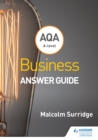 Image for AQA A-level business.: (Answer guide (Surridge and Gillespie)