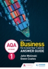 Image for AQA A-level business.: (Answer guide)