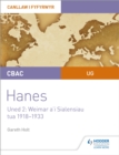 Image for CBAC UG Hanes.: (Weimar a&#39;i sialensiau, tua 1918-1933) : Uned 2,