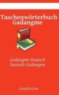 Image for Taschenw?rterbuch Gadangme : Gadangme-Deutsch, Deutsch-Gadangme