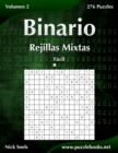 Image for Binario Rejillas Mixtas - Facil - Volumen 2 - 276 Puzzles