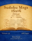 Image for Sudoku Mega 16x16 Deluxe - Facil ao Extremo - Volume 35 - 468 Jogos