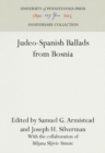 Image for Judeo-Spanish Ballads from Bosnia