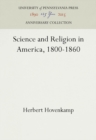 Image for Science and Religion in America, 1800-1860