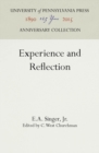 Image for Experience and Reflection
