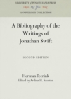 Image for A Bibliography of the Writings of Jonathan Swift