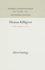 Image for Thomas Killigrew : Cavalier Dramatist, 1612-83