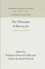Image for The Filostrato of Boccaccio: A Translation With Parallel Text