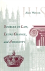 Image for Sources of Law, Legal Change, and Ambiguity