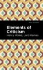 Image for Elements of Criticism