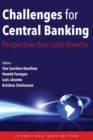 Image for Challenges for central banking  : perspectives from Latin America