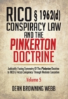 Image for RICO  1962(d) Conspiracy Law and the Pinkerton Doctrine