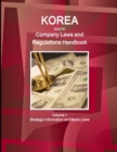 Image for Korea South Company Laws and Regulations Handbook Volume 1 Strategic Information and Basic Laws