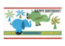Image for Hopping Elephants - Birthday Greeting Card