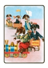 Image for Dachshunds on a Train - Birthday Greeting Card