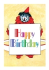 Image for Circus Dog with Sign - Birthday Greeting Card