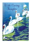 Image for Swans - Sympathy Greeting Card