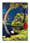 Image for Swan and Rainbow - Sympathy Greeting Card