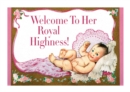 Image for Baby Girl with a Crown - New Child Greeting Card
