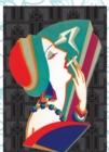 Image for Smoking Flapper - Deluxe die cut notecards