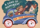 Image for Happy Girl Driving - Birthday Greeting Card