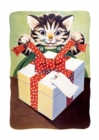 Image for Cat Opening Gift - Birthday Greeting Card