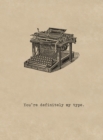 Image for Antique Typewriter. 6 cards, individually bagged with envelopes