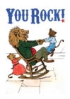 Image for Lion in Rocking Chair With His Children. 6 cards, individually bagged with envelopes