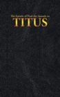 Image for The Epistle of Paul the Apostle to TITUS