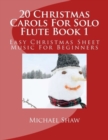 Image for 20 Christmas Carols For Solo Flute Book 1