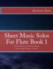 Image for Sheet Music Solos For Flute Book 1