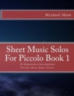 Image for Sheet Music Solos For Piccolo Book 1