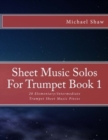 Image for Sheet Music Solos For Trumpet Book 1