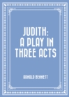 Image for Judith: A Play in Three Acts