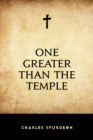 Image for One Greater Than the Temple