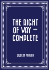Image for Right of Way - Complete