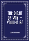 Image for Right of Way - Volume 02