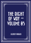 Image for Right of Way - Volume 05