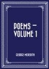 Image for Poems - Volume 1