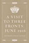 Image for Visit to Three Fronts: June 1916