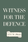 Image for Witness for the Defence