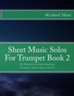 Image for Sheet Music Solos For Trumpet Book 2