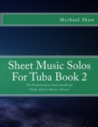 Image for Sheet Music Solos For Tuba Book 2