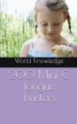Image for 200 Mini C Tongue Twisters