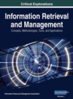 Image for Information Retrieval and Management : Concepts, Methodologies, Tools, and Applications